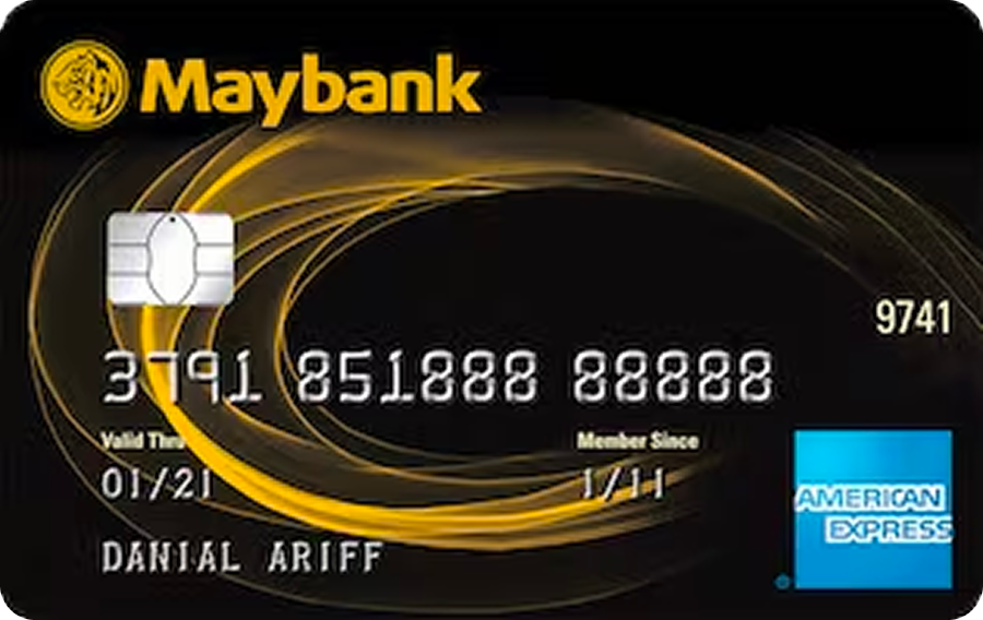 Maybank 2 Gold Cards (Amex)
